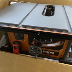 Ridgid Table Saw 