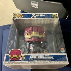 Funko Pop! PX Previews Exclusive #1054 X-Men Sentinel w/ Wolverine