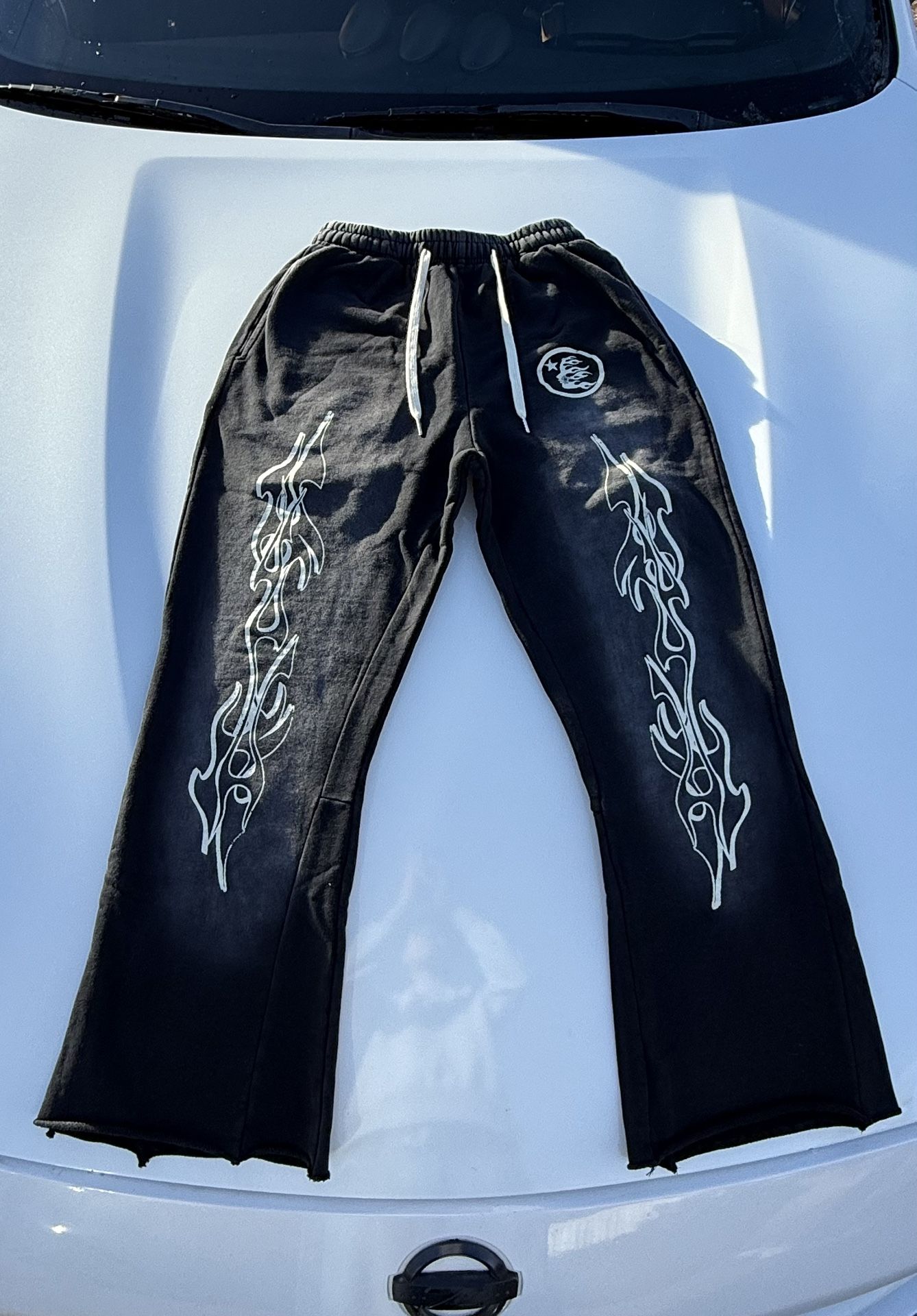 Black Hellstar Sweatpants Size M