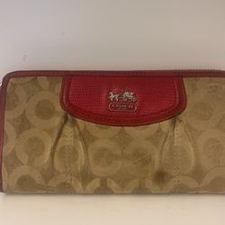 Coach Women’s Monogram Wallet