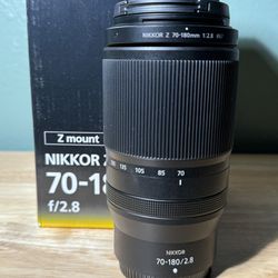 Nikon Z 70-180 2.8 