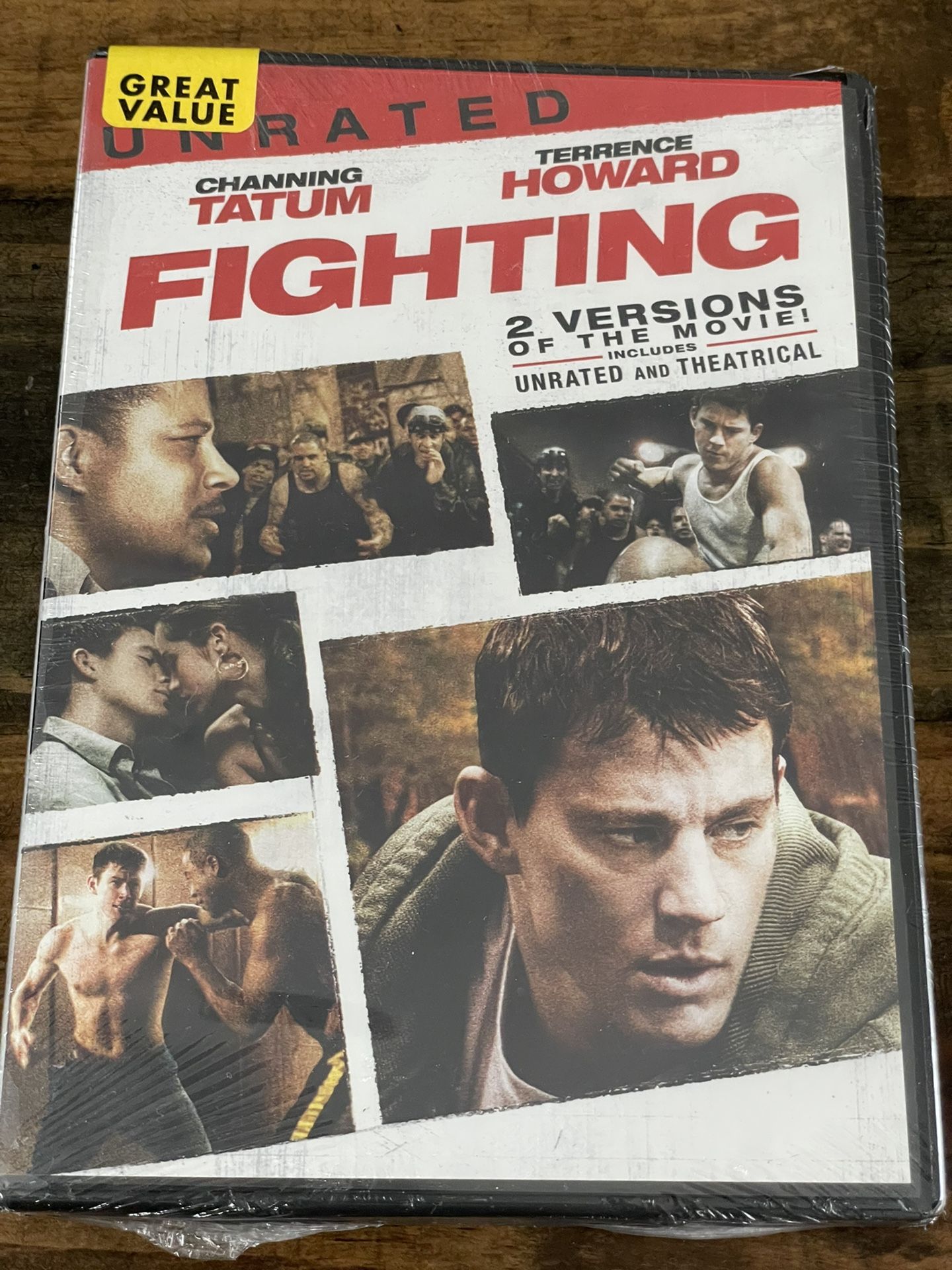 New & Sealed Fighting Unrated 2009 DVD Movie Channing Tatum Terrence Howard