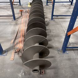 Heavy industrial 16inch Auger Blending Screw And Drive Motor