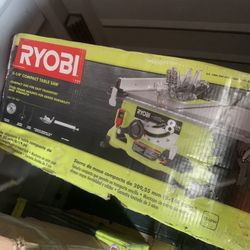 Ryobi 8 1/4 compact table saw