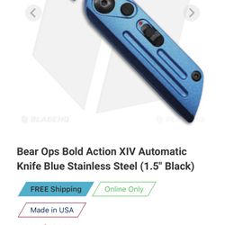Bear Ops XIV Auto K***e
