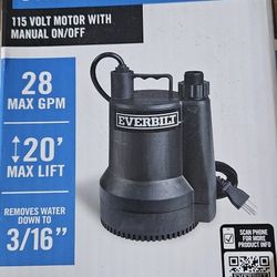 Everbuilt Submersible Utility Pump