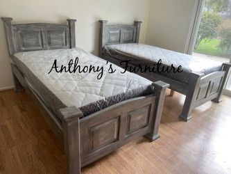 New Twin Bed and Mattress