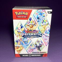 Pokemon Prismatic Evolutions Booster Bundle