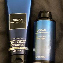 B&BW: Ocean Scented Men’s Body Spray And Lotion