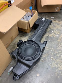 Corvette subwoofer and box combo