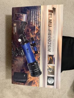 TELMU Astronomical Telescope (F40070M) - Like New, Open Box