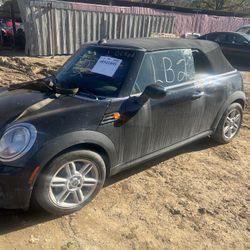 2014 Mini Cooper Convertible - Parts Only #LB2