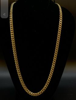 28" CUBAN LINK CHAIN 7.3MM #35191