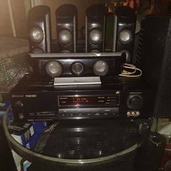 Sherwood Receiver,Aiwa Bass,Kirsch Mid,4 Tweeters