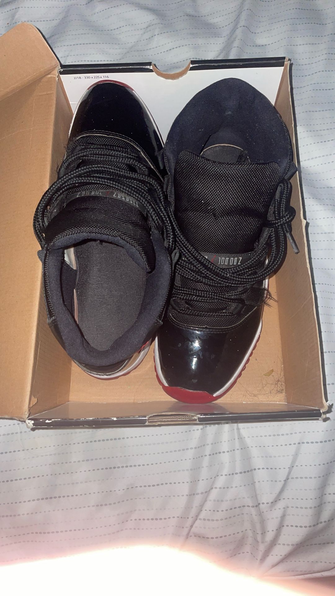 Bred 11s Worn Once 