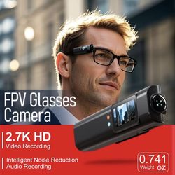 FPV Glasses 2.7k Camera Wifi Biking Meeting Event Brand New