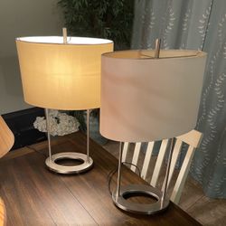 Matching Lamps with Shades.
