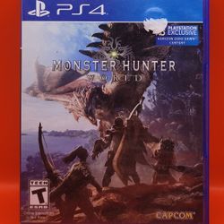 Monster Hunter: World - PlayStation 4 [Disc In Like New Condition]