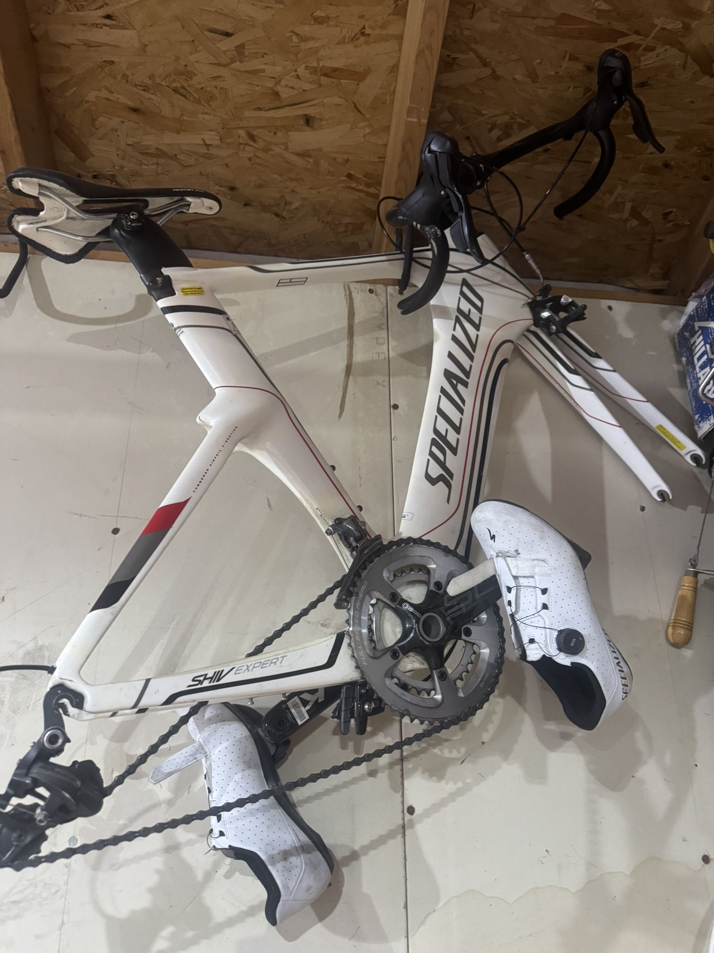 Carbon Specialized Roadie Frame 