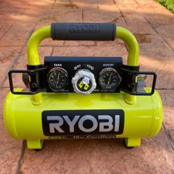 Ryobi 18V 1 Gal 120 psi Air Compressor (Tool Only)