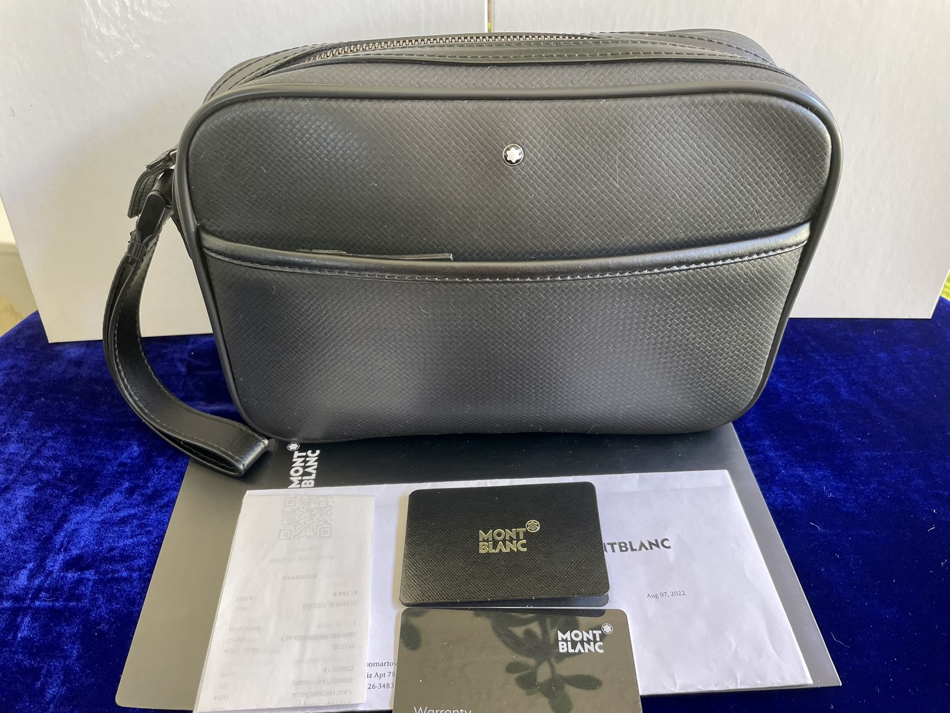Montblanc Sartorial Zip Top Messenger Bag Like New Condition