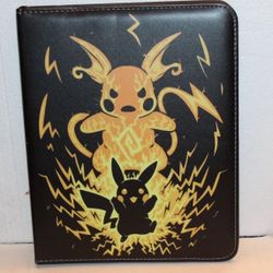 Pokemon Card Binder Pikachu/Charizard 