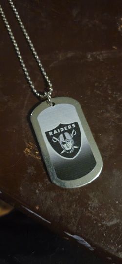 Raiders Dog Tag
