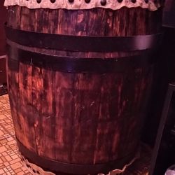  Vintage Barrel Drum 
