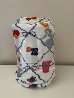 The Big One Cinderella Fall Harvest Throw Blanket