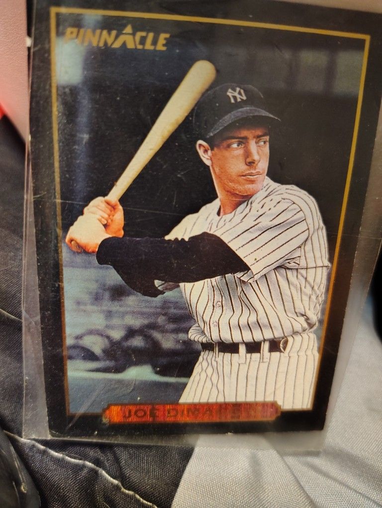 Joe DiMaggio Pinnacle Baseball.Card