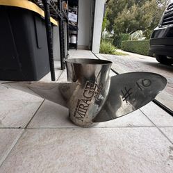 Mirage Plus Stainless Steel Propeller – 21R – Mercury Marine – Part #48-13702