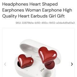 Heart Shaped Earbuds 
