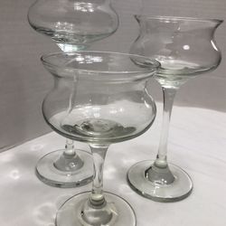 VINTAGE THREE PIECE CANDLE HOLDERS