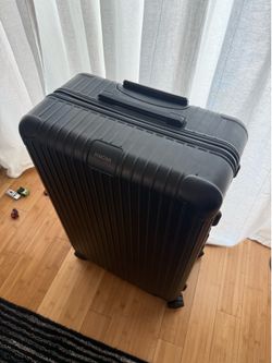 Travel check in Luggage black