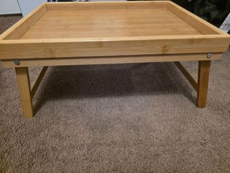 BAMBOO BED TRAY. LIKE NEW