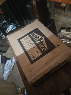 New in box folding dog crate for small dogs