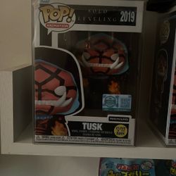 Rare Solo Leveling Tusk Pop Toy Limited Edition Only 9500 Pieces Made In The World
