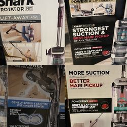SHARK VACS 25-50% OFF