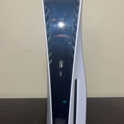 PS5 with controller 