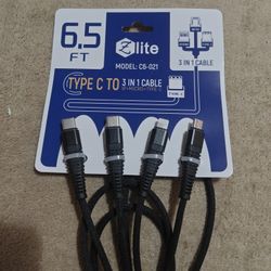 3 In 1 Charging Cable 