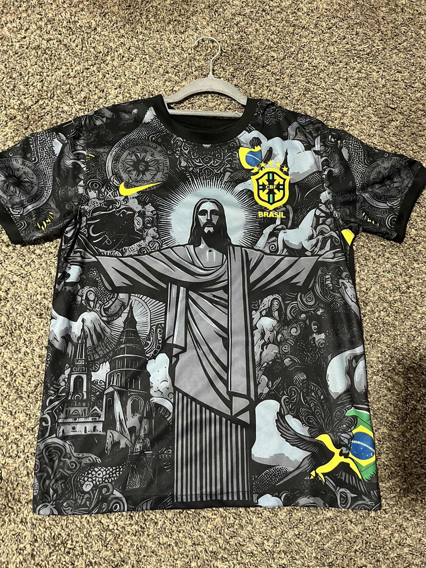 Brazil Jesus Soccer Jersey