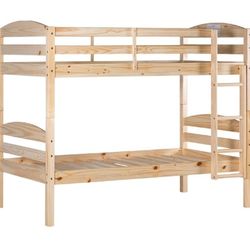 Twin over Twin Wood Bunk Bed in Natural Finish(New In Box)
