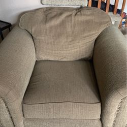 Green / Khaki Oversized Chair