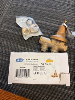 Zurn 1-600xl pressure reducing valve