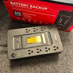 CyberPower - 650VA Battery Back-Up System - SX650U