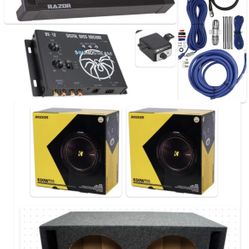 New Bass Package Kicker Comps C 12” Installed