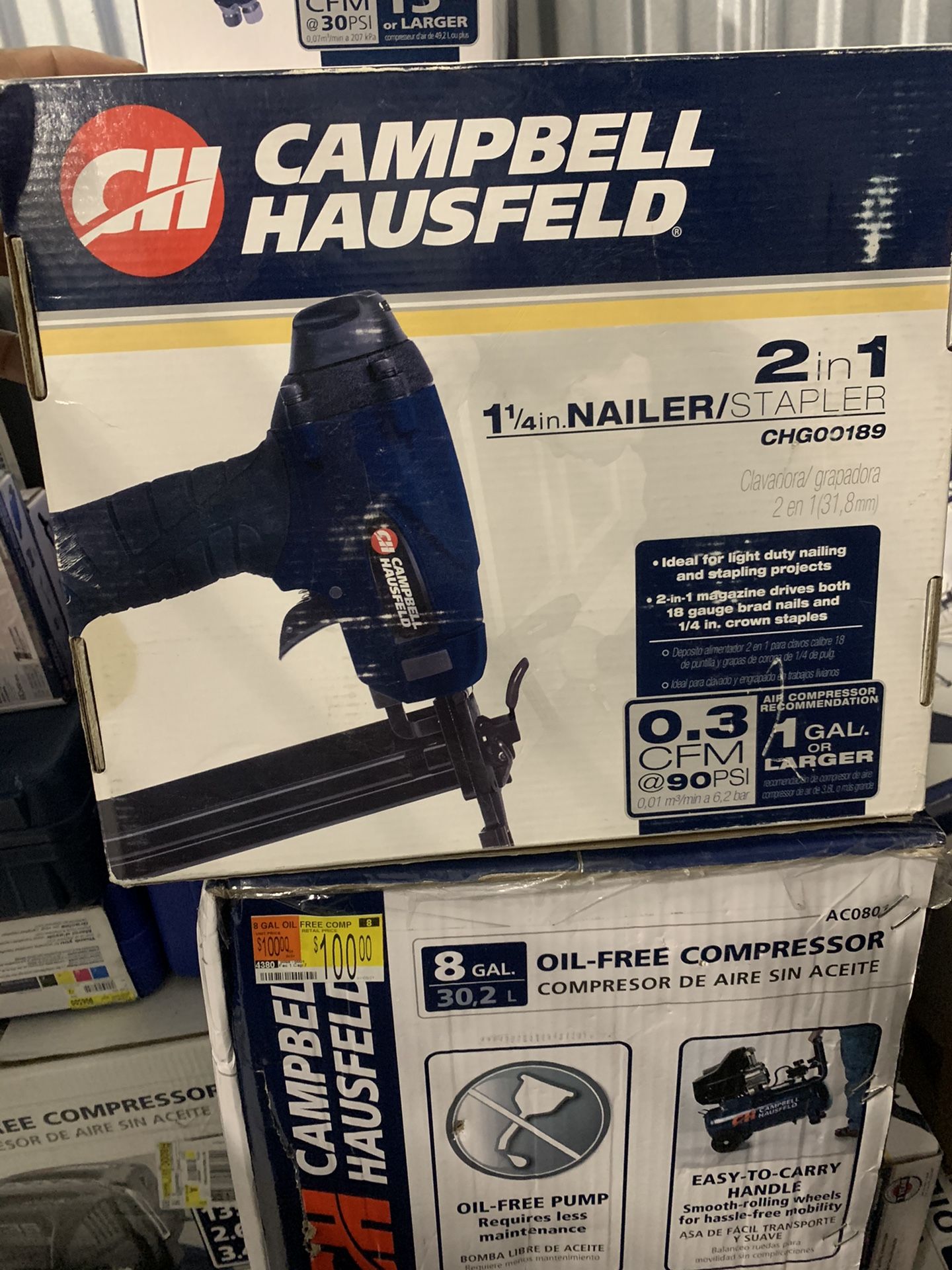 2 In 1 Nail And Stapler Gun