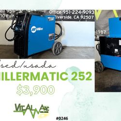 0246 – MILLER Millermatic 252 – MIG Welder / VITAL ARC WELDING