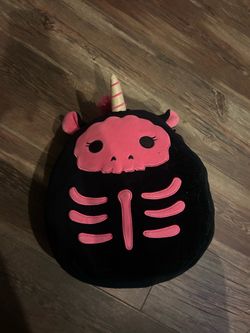Squishmallow 12" Sketlana the Pink Skeleton Halloween plush emo