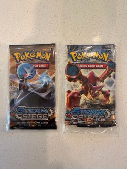 Pokémon XY Steam Siege booster packs
